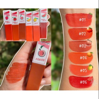 ลิปสติก Kiss Beauty Honey Fruit ลิปผลไม้เนื้อแนม