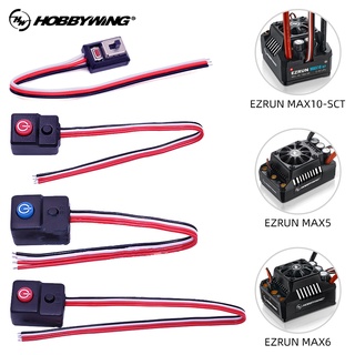 Hobbywing สวิตช์ ESC สําหรับ EZRUN MAX8 MAX5 MAX6 MAX10-SCT 60A QUICRUN 10BL60 10BL120