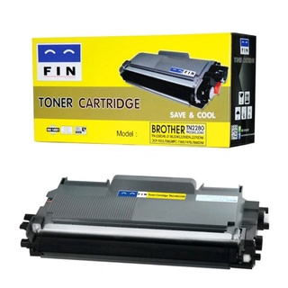 Brother MFC-7360 TN-2280/2260//2060 หมึกเทียบเท่า Fin ฟิน ออกใบกำกับภาษีได้ คุณภาพตลับหมึกคมชัดทุกตัวอักษร มีรับประกัน