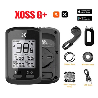 Xoss G+ เครื่องวัดความเร็ว GPS ไร้สาย บลูทูธ กันน้ํา สําหรับรถจักรยาน MTB Xoss G Plus