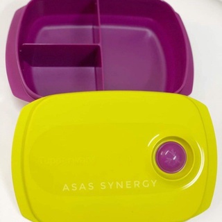 Tupperwaer Reheatable Divided Lunch Box 1.00L