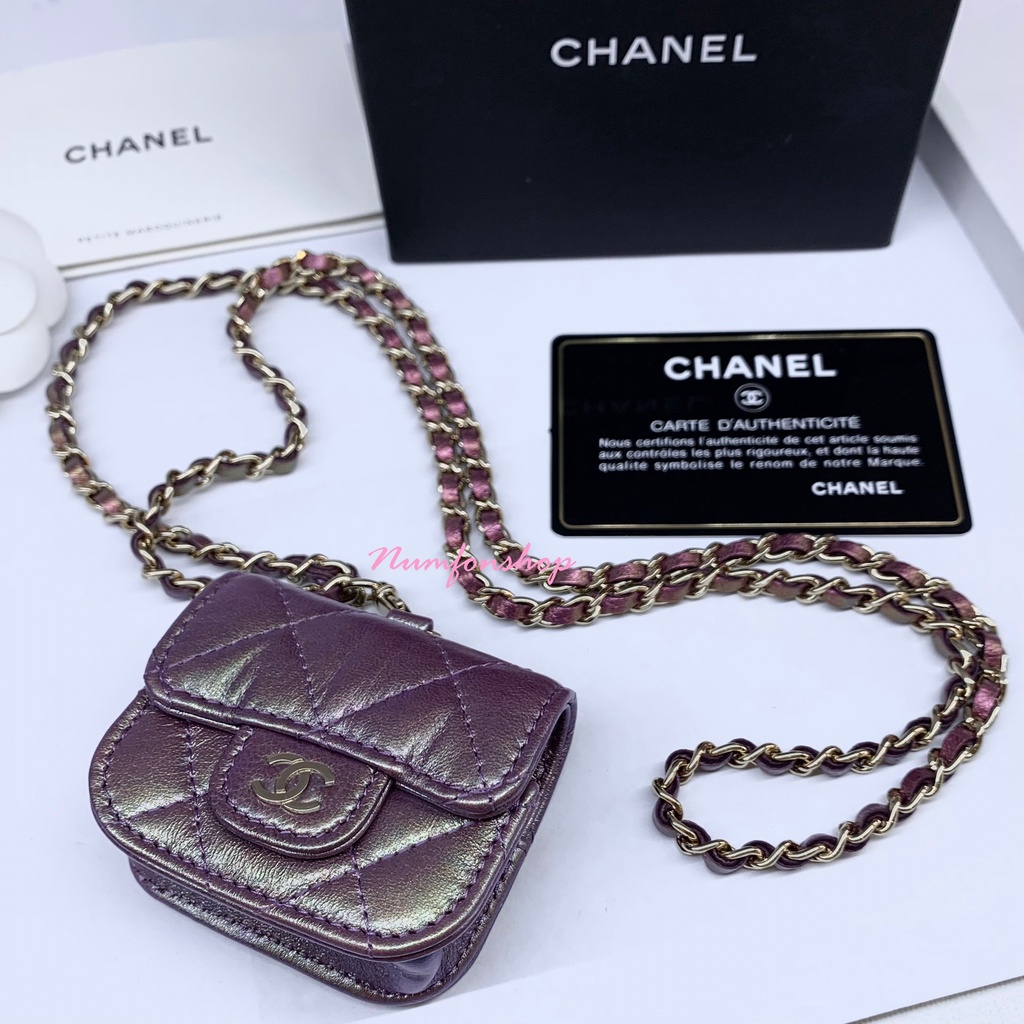 New Chanel Airpods Pro Case Purple