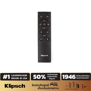 KLIPSCH REMOTE BAR-40 รีโมทคอลโทรลลำโพงซาวบาร์