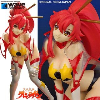 Figure งานแท้ Original ฟิกเกอร์ Wave Gurren Lagann อภินิหารหุ่นทะลวงสวรรค์ Yoko Littner โยโกะ ริทโทน่า 1/8 Space Look