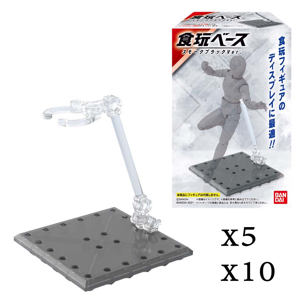 Bandai 5 10 set Stand Base Display Clear Black SIC Kiwami Shodo Sodo So-Do Kamen Rider Ultraman Gund