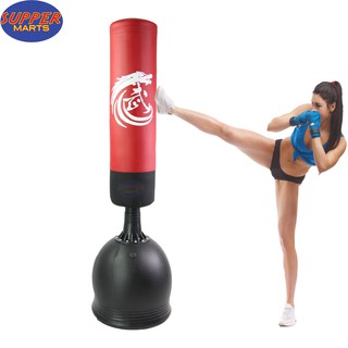 กระสอบชกมวย Standing Punching Bag แถมฟรี นวมแบบเปิดนิ้ว1คู่