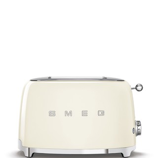 [0% 10 เดือน] เครื่องปิ้งขนมปัง smeg รุ่น TSF01CREU สีครีม