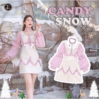 Blt ไซส์ L มือ1 งานตามหาในตำนานCandy snow สีขมพูหวานมาก