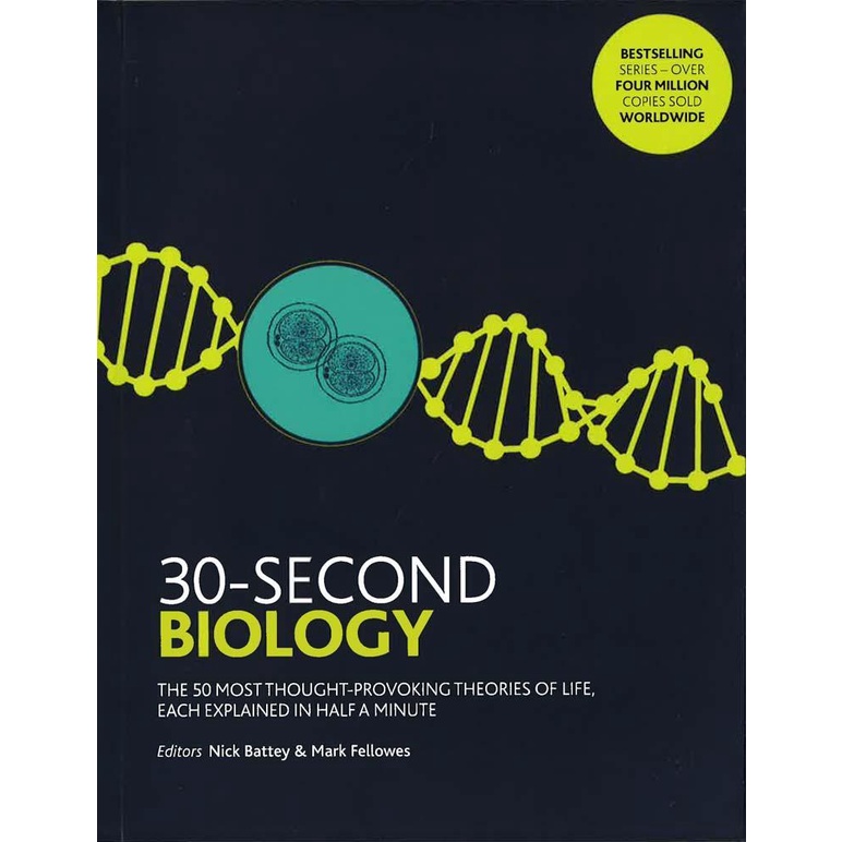 BBW หนังสือ 30 Second Biology ISBN: 9781782406396
