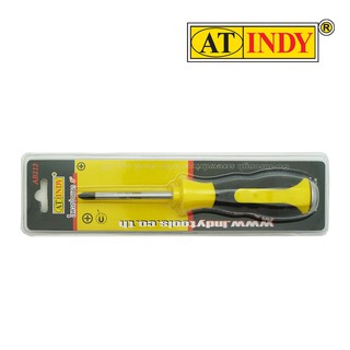 AT INDY Screwdriver ไขควงหุ้มยาง ปากแฉก  AB213,AB23,AB255,AB336