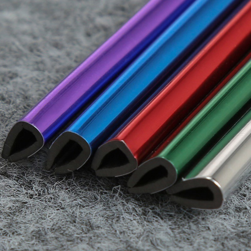 ขายดี สติกเกอร์โครเมี่ยม รูปตัว U ขนาด 20 ซม. สําหรับตกแต่งภายในรถยนต์ 10 ชิ้น - รูปที่ 5