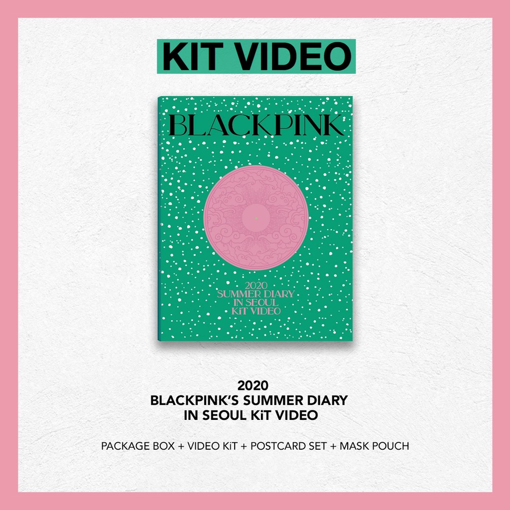 [พร้อมส่ง มีเก็บเงินปลายทาง] DVD/Kit Video - 2020 BLACKPINK'S SUMMER DIARY IN SEOUL