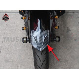 Aerox Dip film carbon and chrome Front Fender Cover for Yamaha Aerox by Musashi