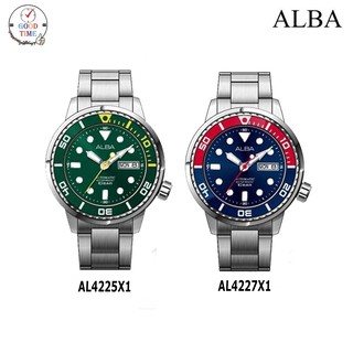 ALBA Automatic นาฬิกาข้อมือผู้ชาย รุ่น AL4225X, AL4227X1 (สินค้าใหม่ ของแท้ มีใบรับประกันศูนย์)