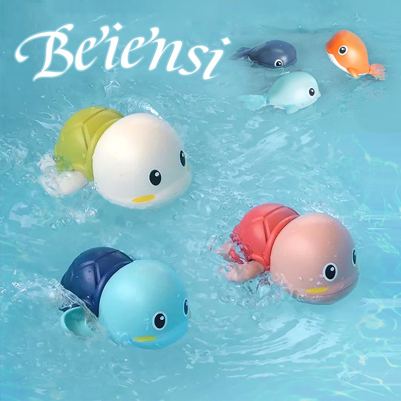 ของเล่นทารกตุ๊กตาเต่า ของเล่นอาบน้ำของเล่นว่ายน้ำ