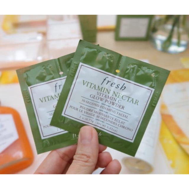 Fresh Vitamin Nectar Vitamin C Glow Powder 1 ซอง Shopee Thailand