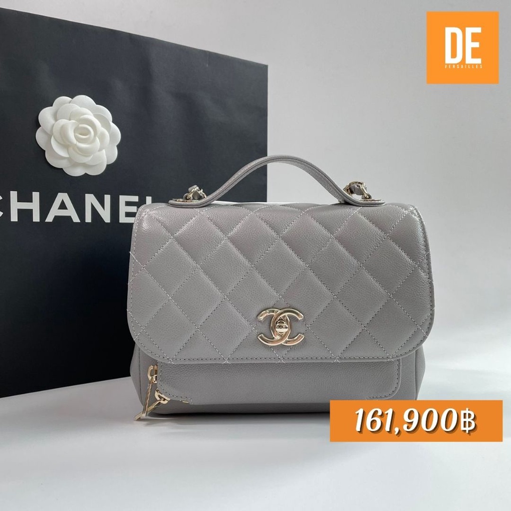 กระเป๋าสะพาย New Chanel Affinity Medium #chip อปก. ถุงผ้า คู่มือ กล่อง ถุงกระดาษ ริบบิ้น ใบเสร็จ