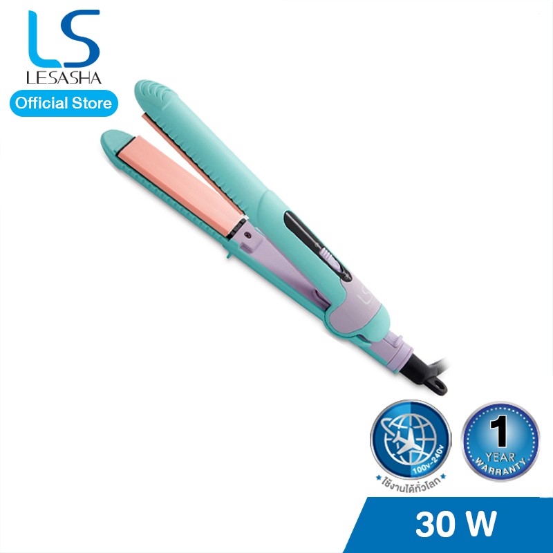 Lesasha เครื่องหนีบผม 3in1 Trendy Hair Crimper รุ่น LS1242 Kuron