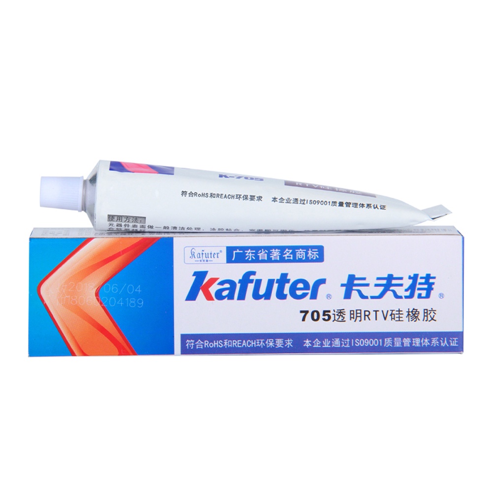 2Pcs Kafuter K705 RTV Silicone Rubber Electronic Glue Sealant