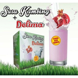 1 box Goat milk + pomegranate/นมแพะ+ทับทิม (20pcs)