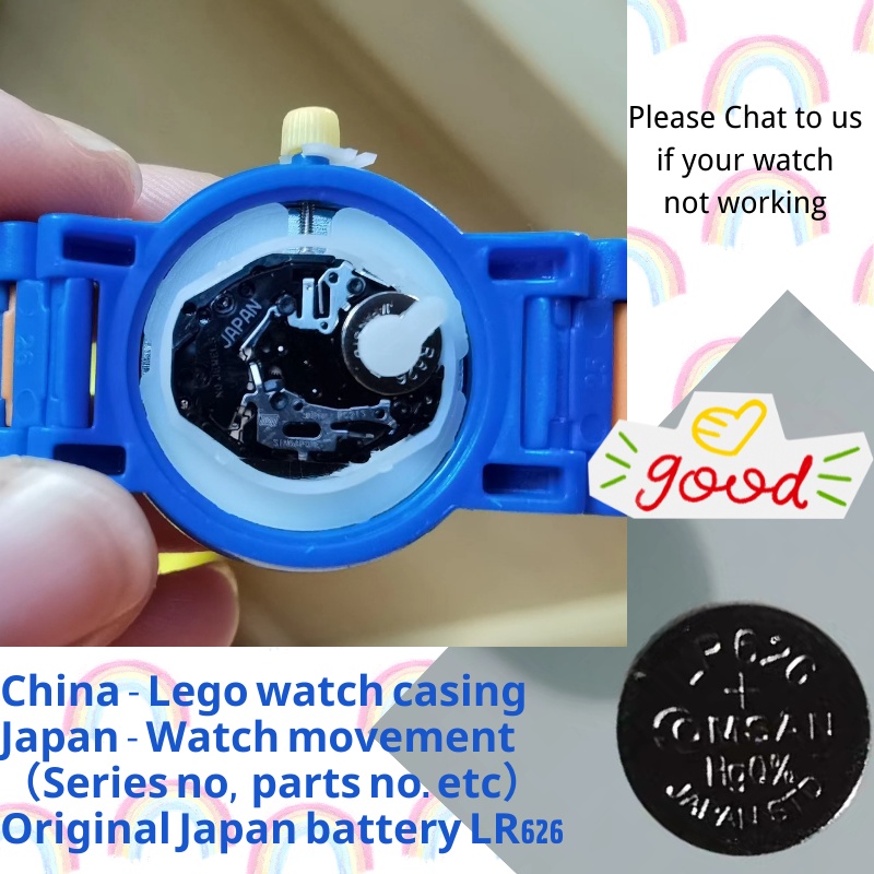 SG Sellerlego watch Buildable watch water resist water proof kids watch goodie birthday Boy watch นาฬิกาเด็กผู้หญิง