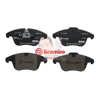 P24 076X ผ้าเบรก-F-แท้ BREMBO (รุ่น XTRA) อีโว้ค Land Rover Evoque ปี11-&gt; " เครอป อะไหล่ยนต์"