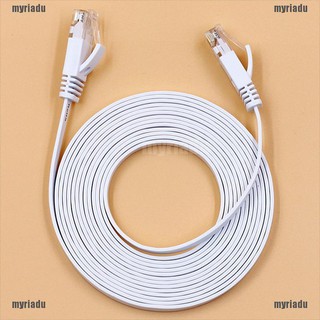 【MRDU】สายเคเบิลเครือข่าย Lan RJ45 CAT6 Gigabit Ethernet Fast Patch Lead 1 เมตรถึง 50 เมตร