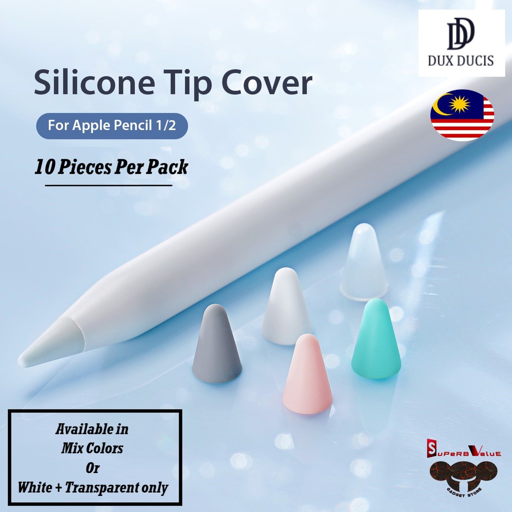 Dux DUCIS Apple Pencil 1 / Pencil 2 Apple Pen Pencil Cap Soft Silicone Protective Tip Cover เคส
