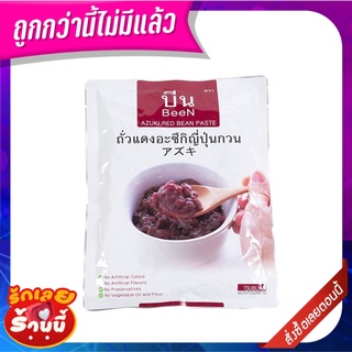 บีน ถั่วแดงอะซึกิกวนพร้อมใช้ 500 กรัม Been Azuki Red Bean Paste 500g