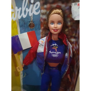 **กล่องไม่สวย**  "CHAMPIONNE OLYMPIQUE" Barbie 2000 Sydney Olympics #25976 #178#