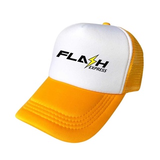 สินนค้ามาใหม่ หมวก Flash Express ขนส่ง ด้านหลังเป็นตาข่าย ระบายอากาศได้ดี