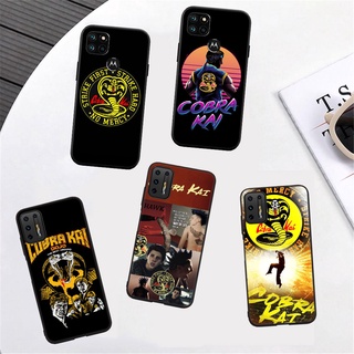 เคสโทรศัพท์มือถือ ลาย Cobra Kai สําหรับ Motorola Moto One Action Vision Hyper Fusion Zoom Plus Pro Power Macro AE15