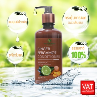 ครีมนวดสมุนไพร ขิง มะกรูด Ginger Bergamot Conditioner ครีมบำรุงผมผลิตจากสมุนไพรเเท้100% ให้ผมมีน้ำหนัก รากผมแข็งแรง ขจัด