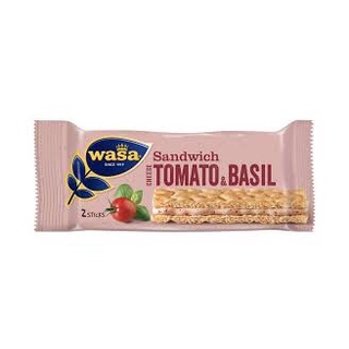 Wasa Tomato&amp;Basil cheese sandwich