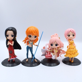 ตุ๊กตาฟิกเกอร์ One Piece Nami Mermaid White Star Rebecca Princess สําหรับตกแต่งเค้ก