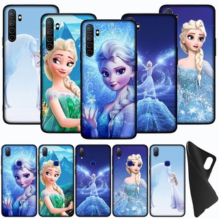 เคสมือถือ ซิลิโคน ลายการ์ตูนเจ้าหญิงเอลซ่า สําหรับวีโว่ Y19 Y17 Y15 Y12 Y11 Y53 Y55 Y69 Y71 Y81 Y91 Y93 Y95 Y88S Y91C Y55S