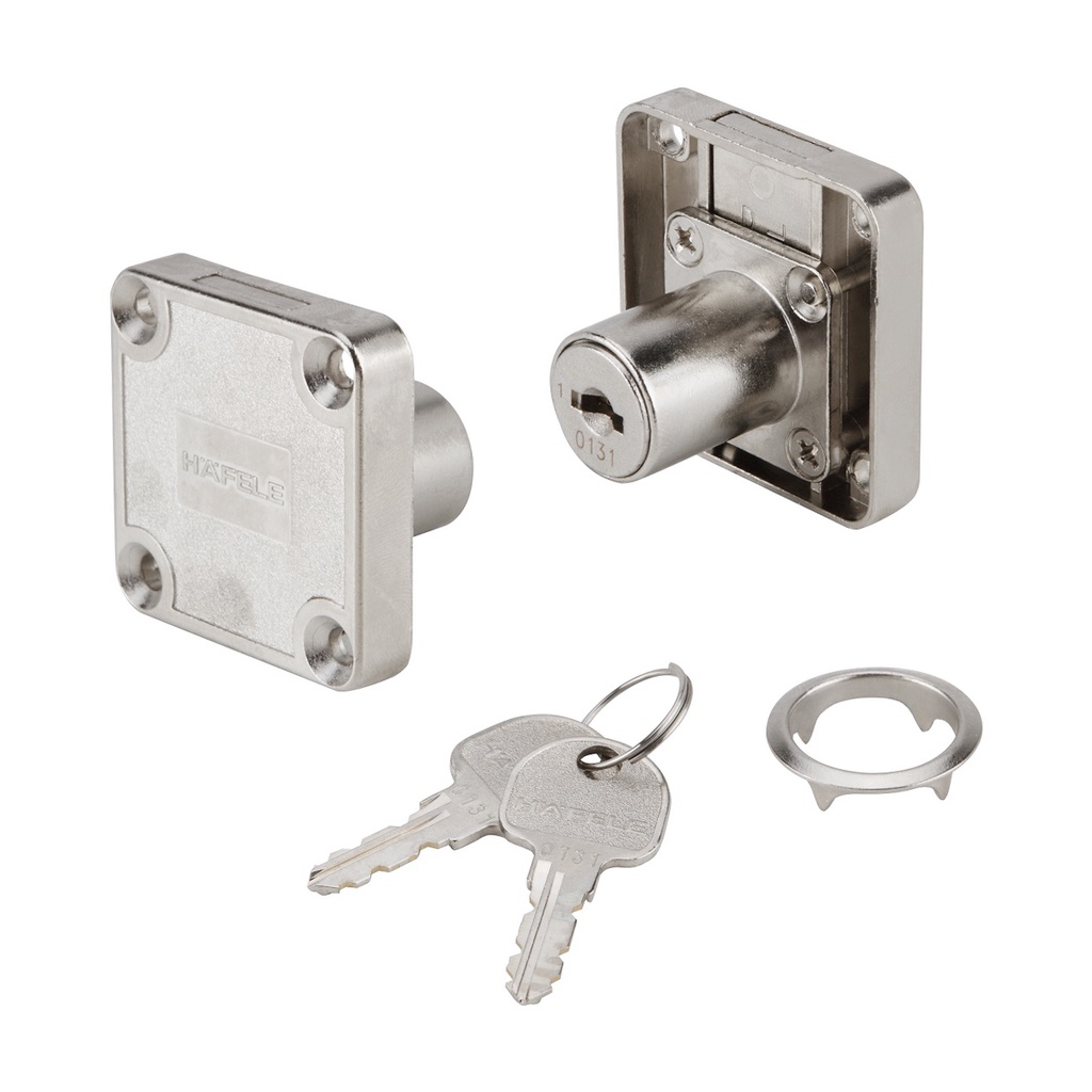 Chaixing Home กุญแจริมล็อกแบบล็อกด้านซ้าย SYMO3000 HAFELE รุ่น 482.01.123