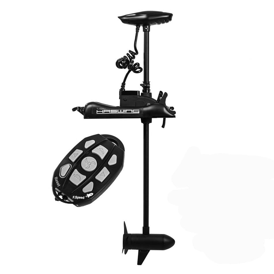 Haswing Cayman Remote Control 55LB มอเตอร์ไกด์สำหรับเดินเรือพร้อมการควบคุมผ่านรีโมท