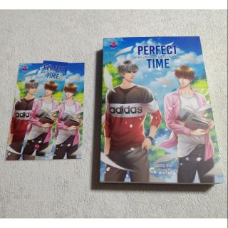 (พร้อมส่งค่ะ) [นิยายวายมือ2 สภาพดี มีรอยหลายจุด+มุมลอก *ดูรูปก่อนนะคะ*] Perfect Time หนังสือเล่มที่อ่านจบไปแล้ว