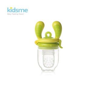 Kidsme ที่ป้อนอาหารเด็กแบบซิลิโคน แพ็คเดี่ยว Food Feeder - Single Pack Lim - สีเขียว Size M JYcg