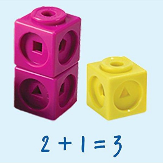 Math Cubes ของเล่นเพื่อการศึกษา แนวมอนเตสซอรี่ สื่อการสอนคณิตศาสตร์ 10 ...
