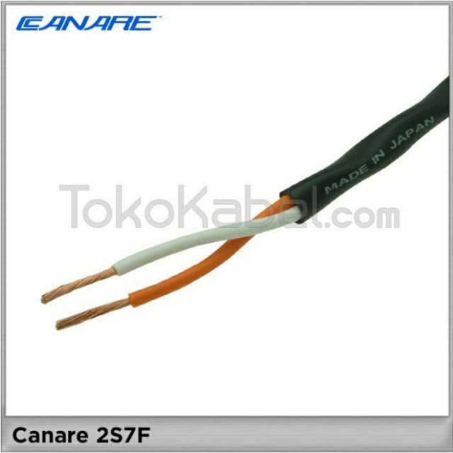 ราคาสายเคเบิลลําโพง CANARE 2S7F ดั้งเดิมต่อมิเตอร์