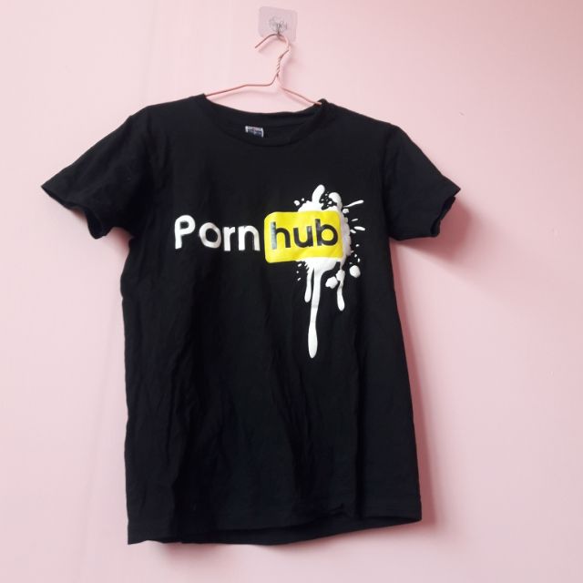 เสื้อยืดPorn hub มือ2