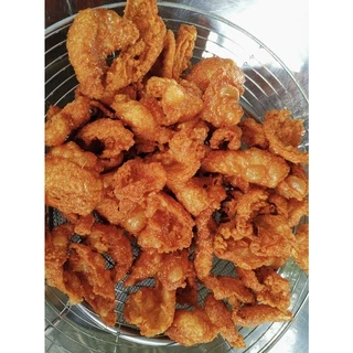 หนังไก่ปรุงรส หมักพร้อมทาน 1Kg. หนังไก่ทอด 🐔 🚛เหมาค่าส่ง ฟรีกล่องโฟม!! ทุกจังหวัดทั่วไทย🎉