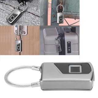 Ele แม่กุญแจสแกนลายนิ้วมือ โลหะผสมสังกะสี กันน้ํา Ip66 10 นิ้ว Usb
