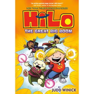 Hilo 3 : The Great Big Boom (Hilo) [Hardcover] หนังสือภาษาอังกฤษ พร้อมส่ง