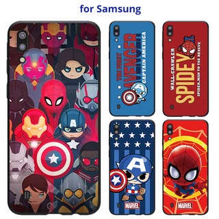 เคส SAMSUNG A24 A14 A34 A54 5G A11 M11 4G 5G A51 A30 A20 A71 A70 A70SS A70 A70S มือถือสำหรับโทรศัพท์มือถือลายการ์ตูนซุปเปอร์ฮีโร่สําหรับ