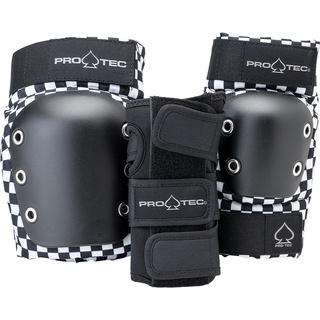 ชุดอุปกรณ์ป้องกัน Pro-Tec Junior Street Gear Junior 3 Pack Black Checker