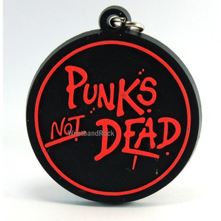 PUNK พวงกุญแจ ยาง พรีเมี่ยม  พังค์ แทรช ร็อค พร้อมส่ง PNK92