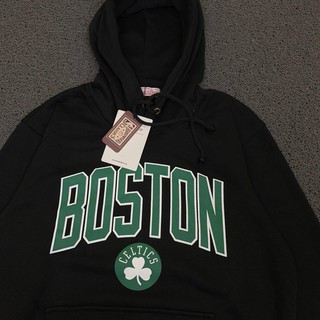 เสื้อแจ็กเก็ต เสื้อกันหนาว NBA BOSTON CELTIC สีเขียว ของแท้ ฟรีสติกเกอร์